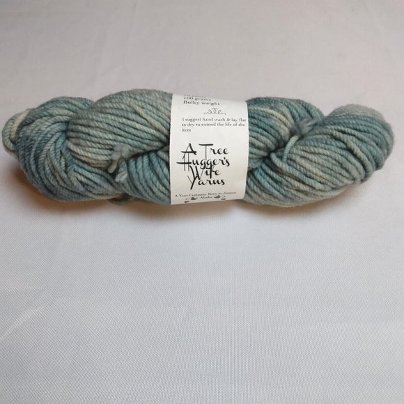 A Tree Hugger's Wife Other - A Tree Hugger's Wife Merino Wool Glacier Bulky Weight Yarn 70 yards 100 grams